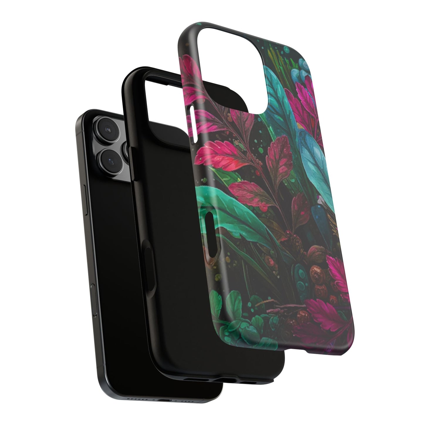 Vibrant Floral Tough Phone Case