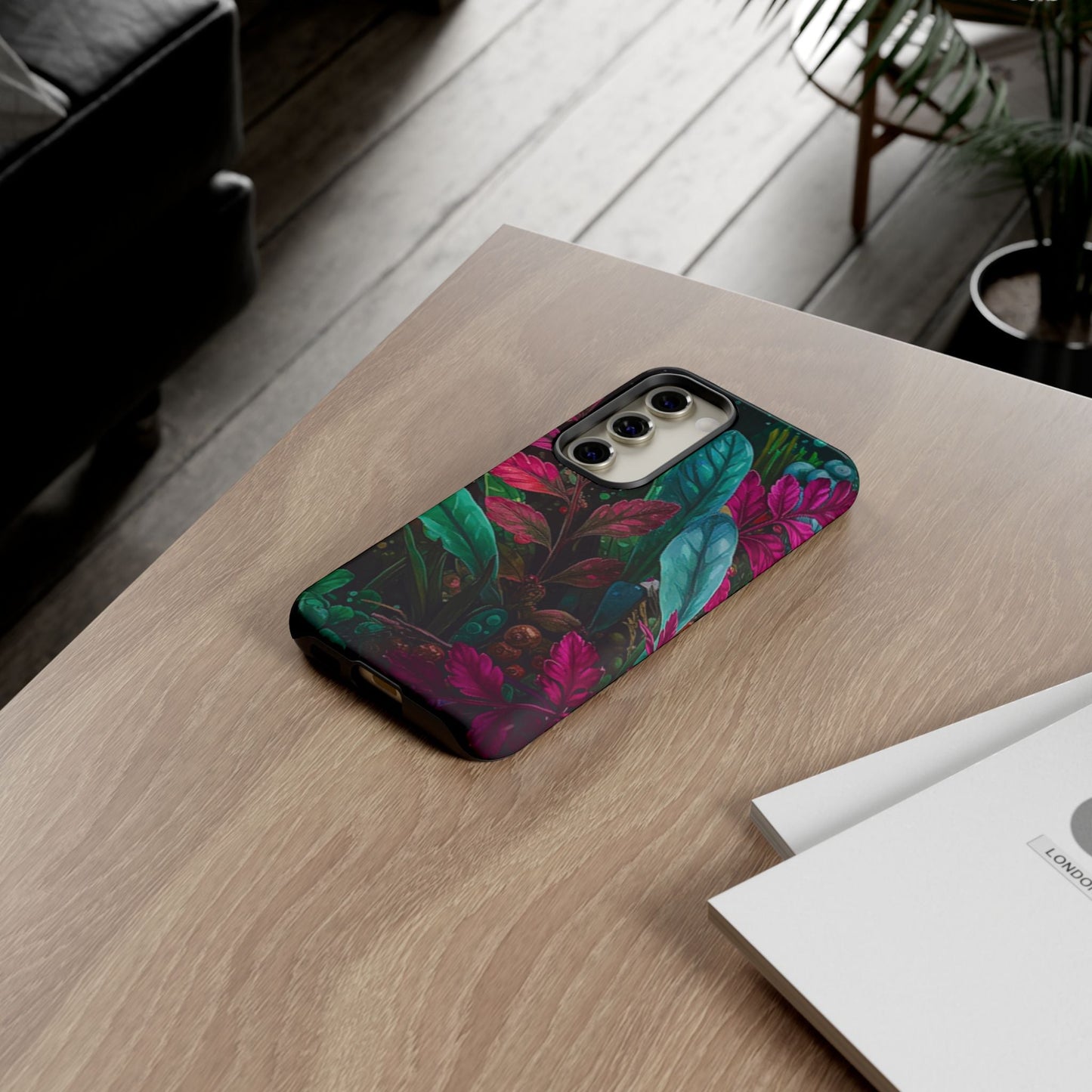 Vibrant Floral Tough Phone Case