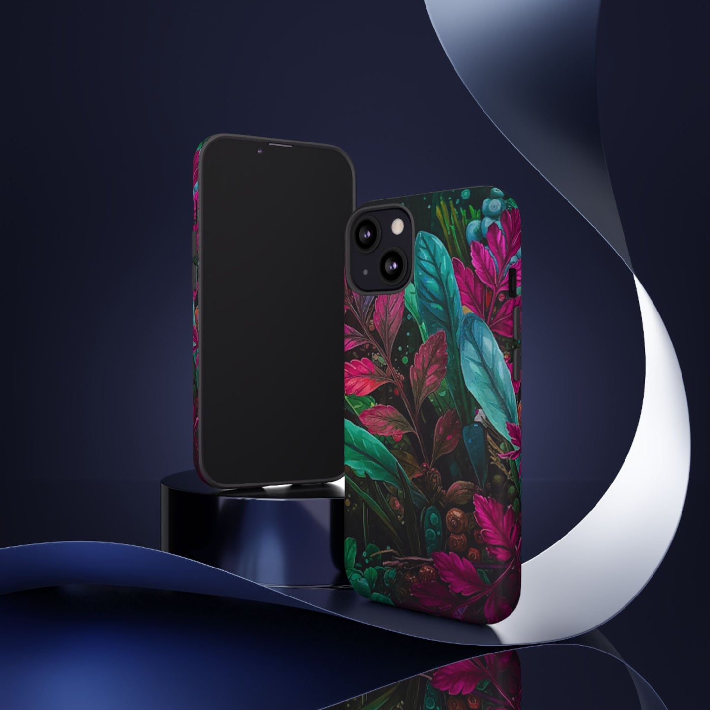 Vibrant Floral Tough Phone Case
