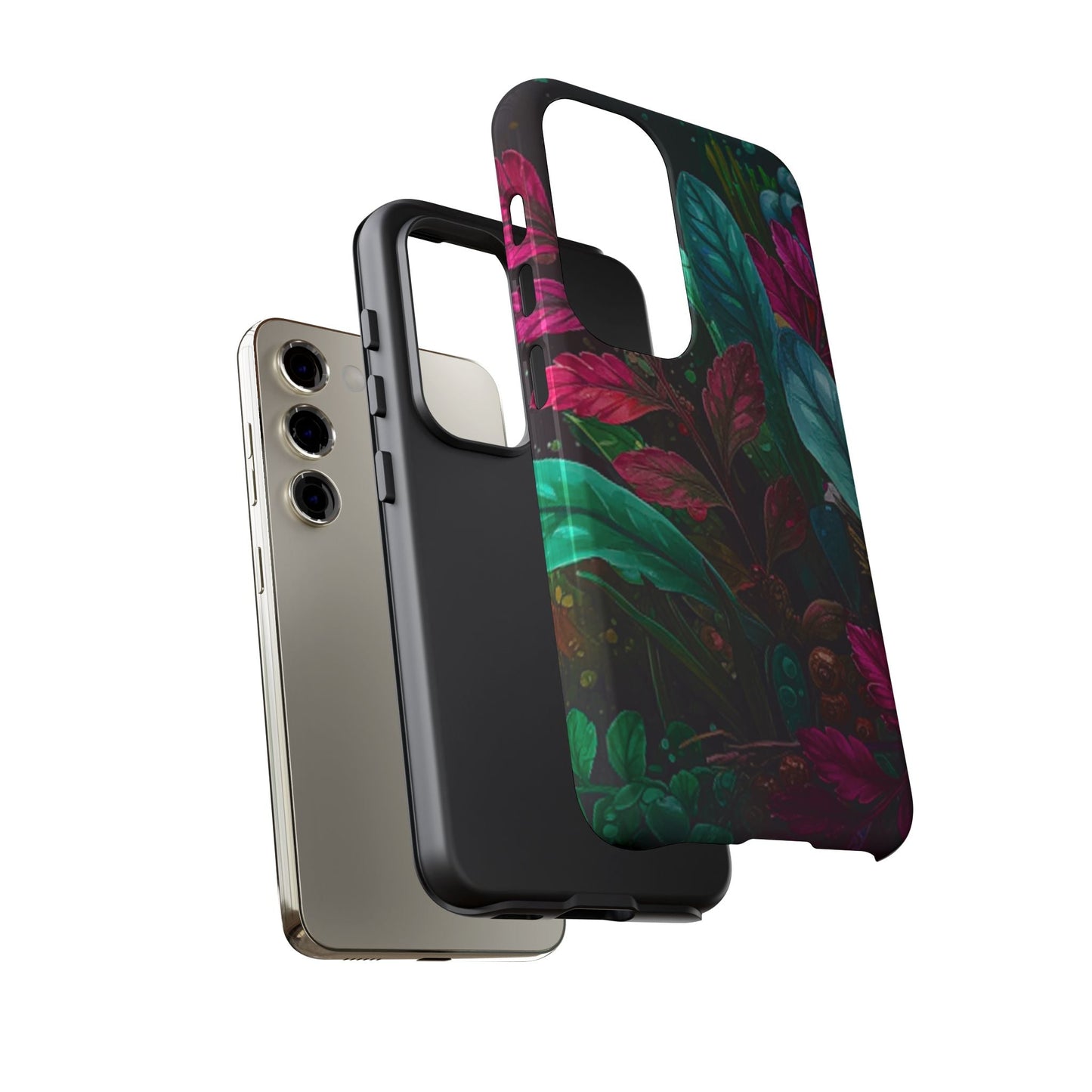 Vibrant Floral Tough Phone Case