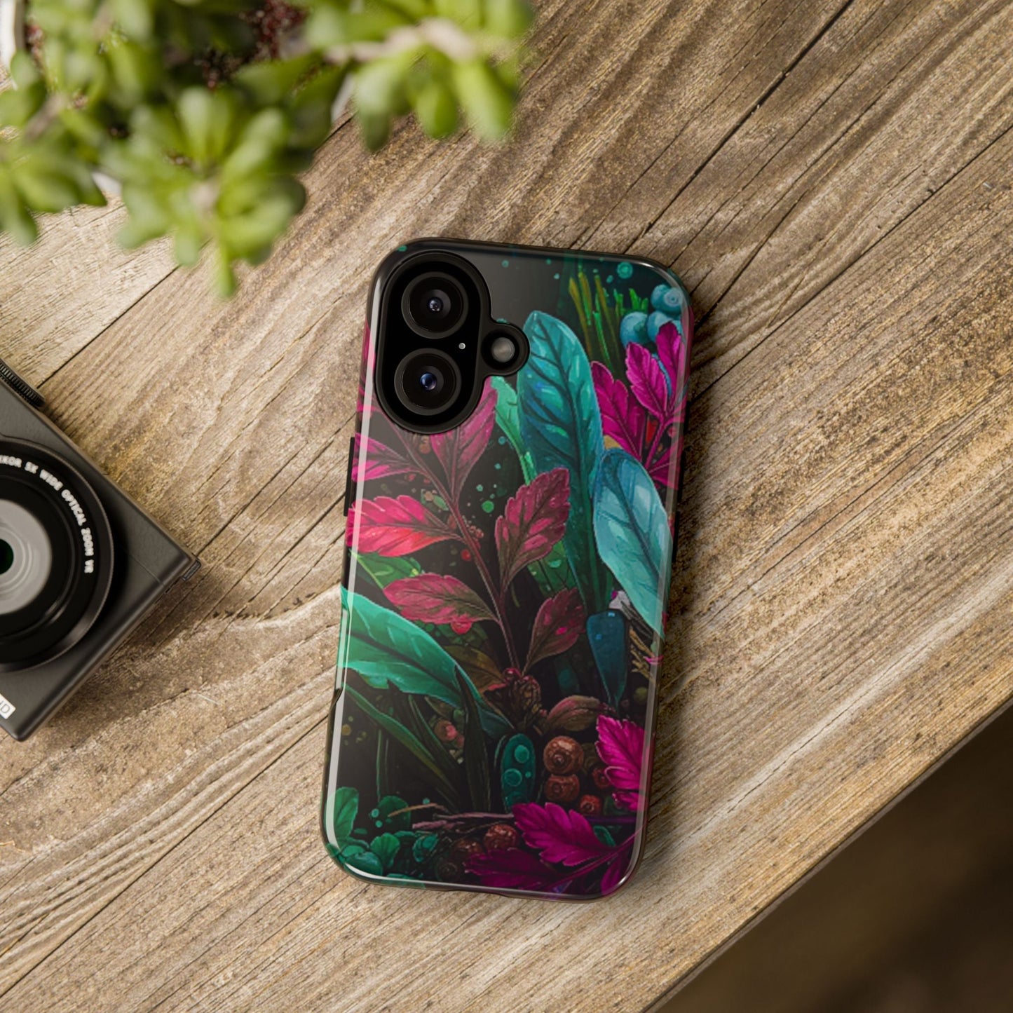 Vibrant Floral Tough Phone Case
