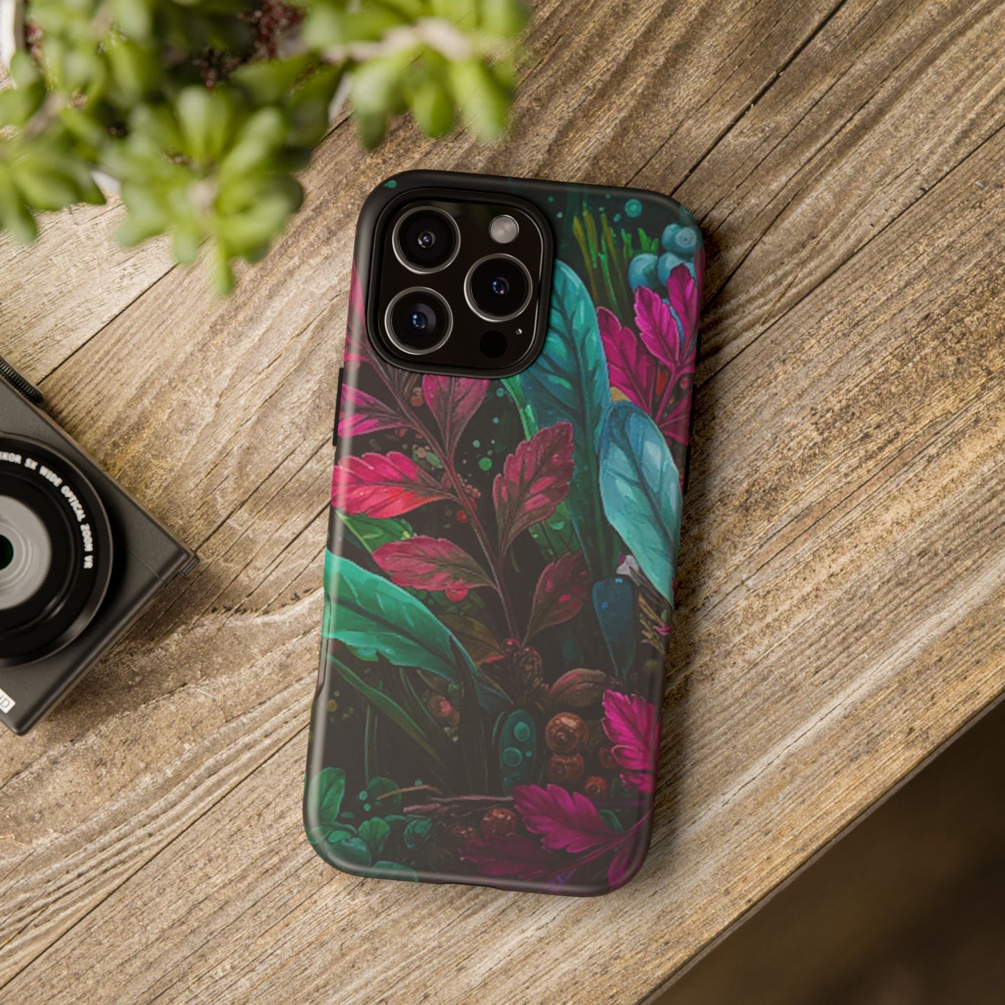 Vibrant Floral Tough Phone Case