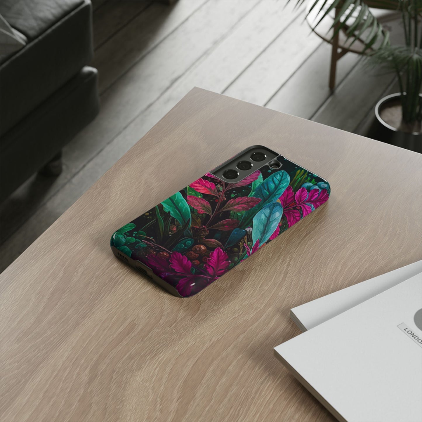 Vibrant Floral Tough Phone Case