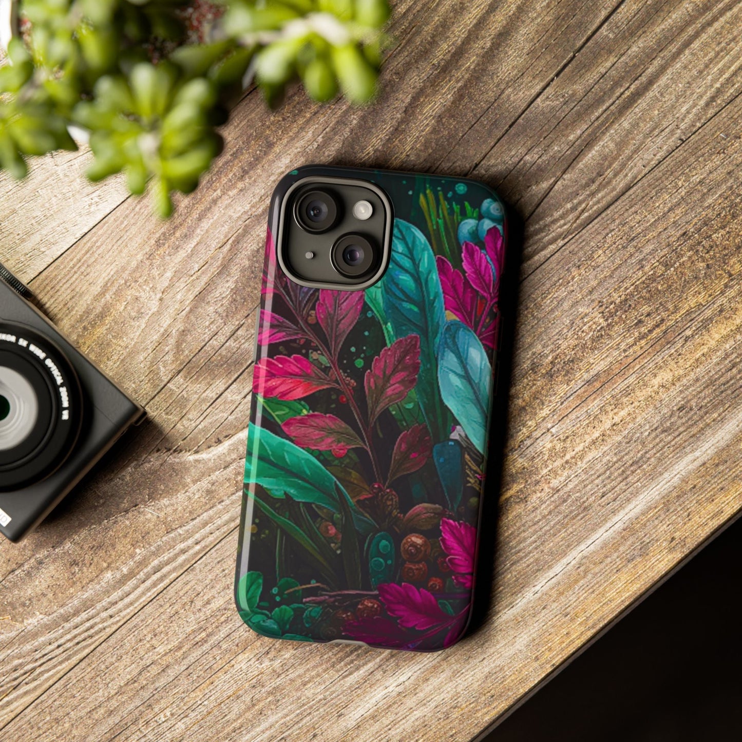 Vibrant Floral Tough Phone Case