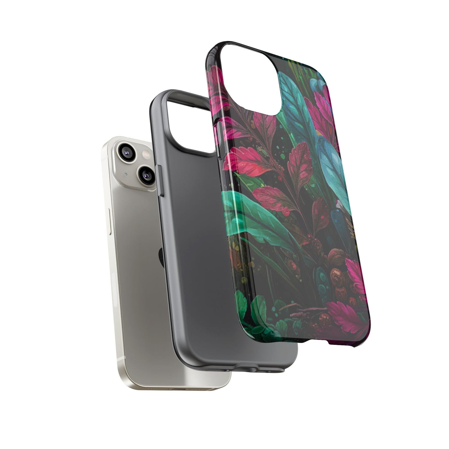 Vibrant Floral Tough Phone Case