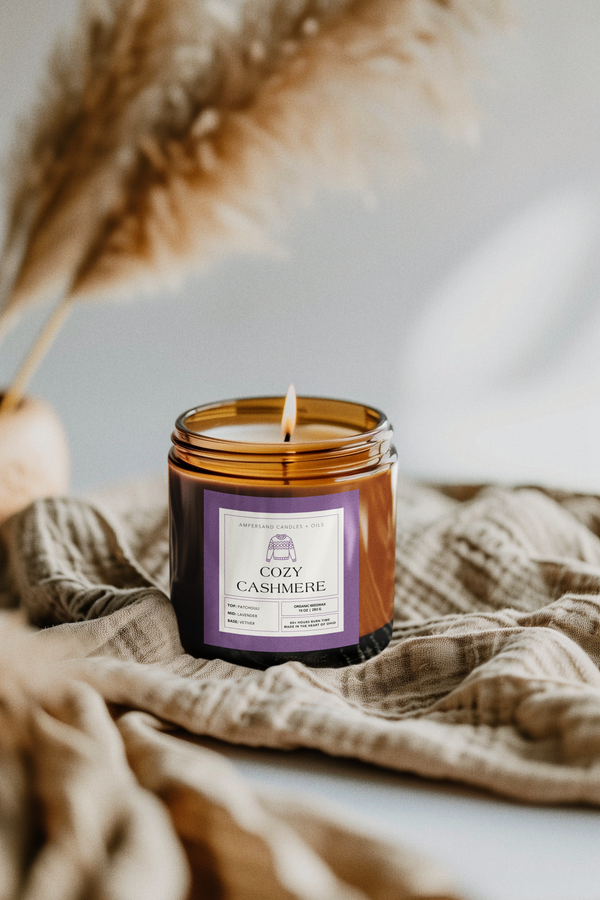 Cozy Cashmere Beeswax Candle