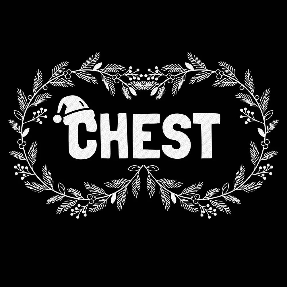 Chest + Nuts Christmas – DTF Transfer Set for Shirts