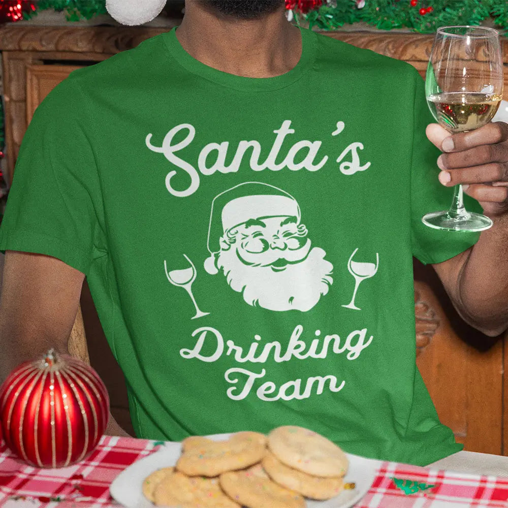 Christmas Santa’s Drinking Team – DTF Transfer