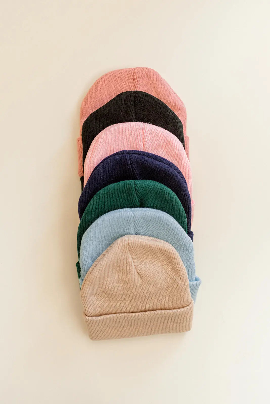 Knit Baby Beanie Hat for Fall and Winter - Newborn to 24 months