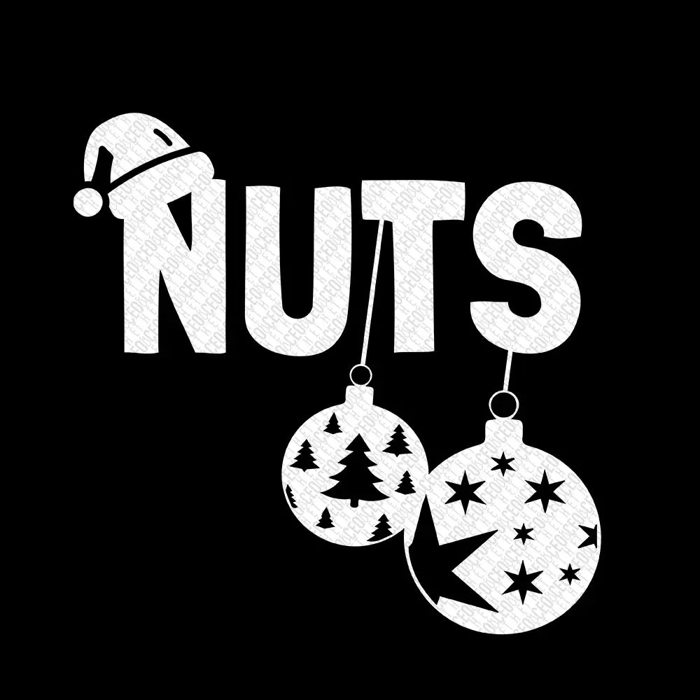Chest + Nuts Christmas – DTF Transfer Set for Shirts