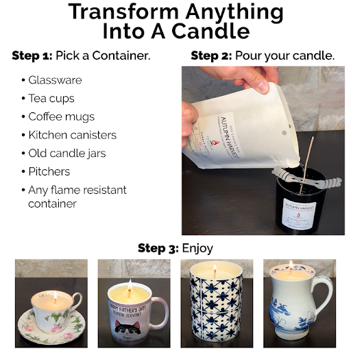 Cozy Fireplace - Candle-Making Kit