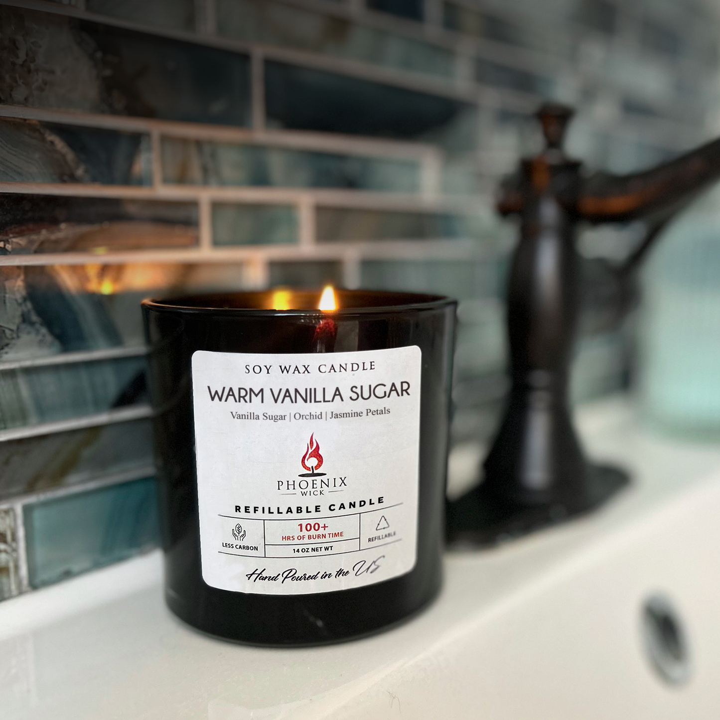 Warm Vanilla Sugar - Candle-Making Kit + Jar