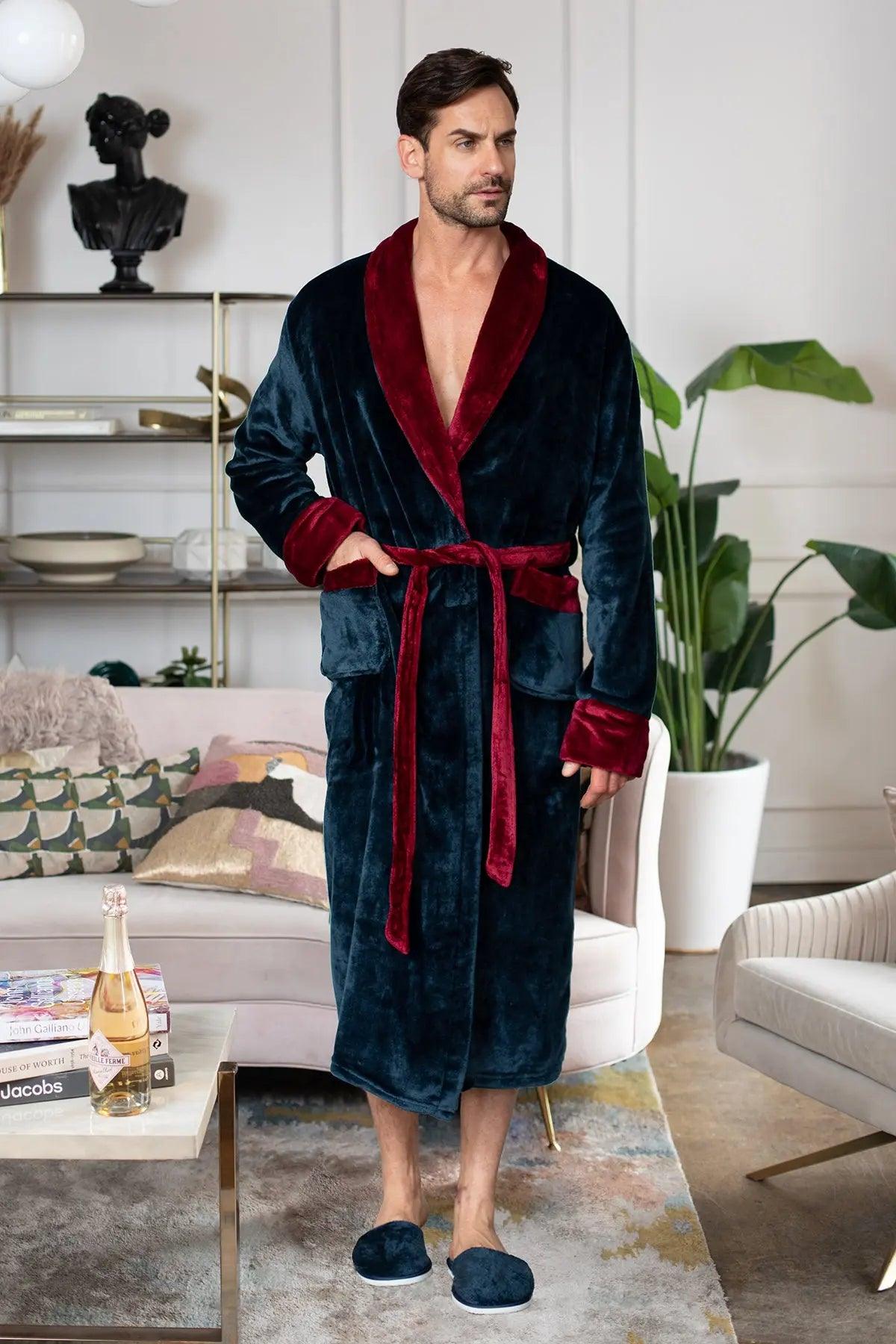 Cozy Mens Plush Robes – Built for Comfort, Designed to Last